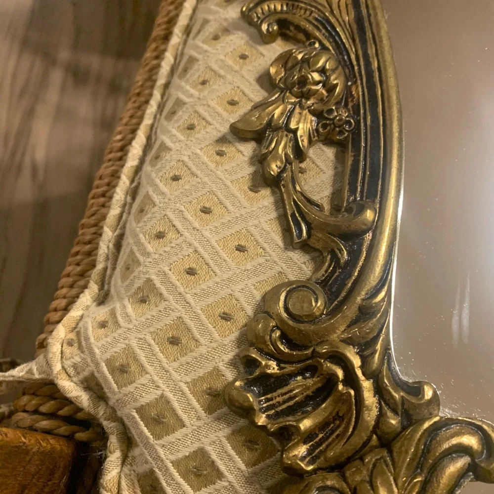 🔥💕WOW Very large vintage mirror in Victorian brass🔥RARE - Picture 14 of 16